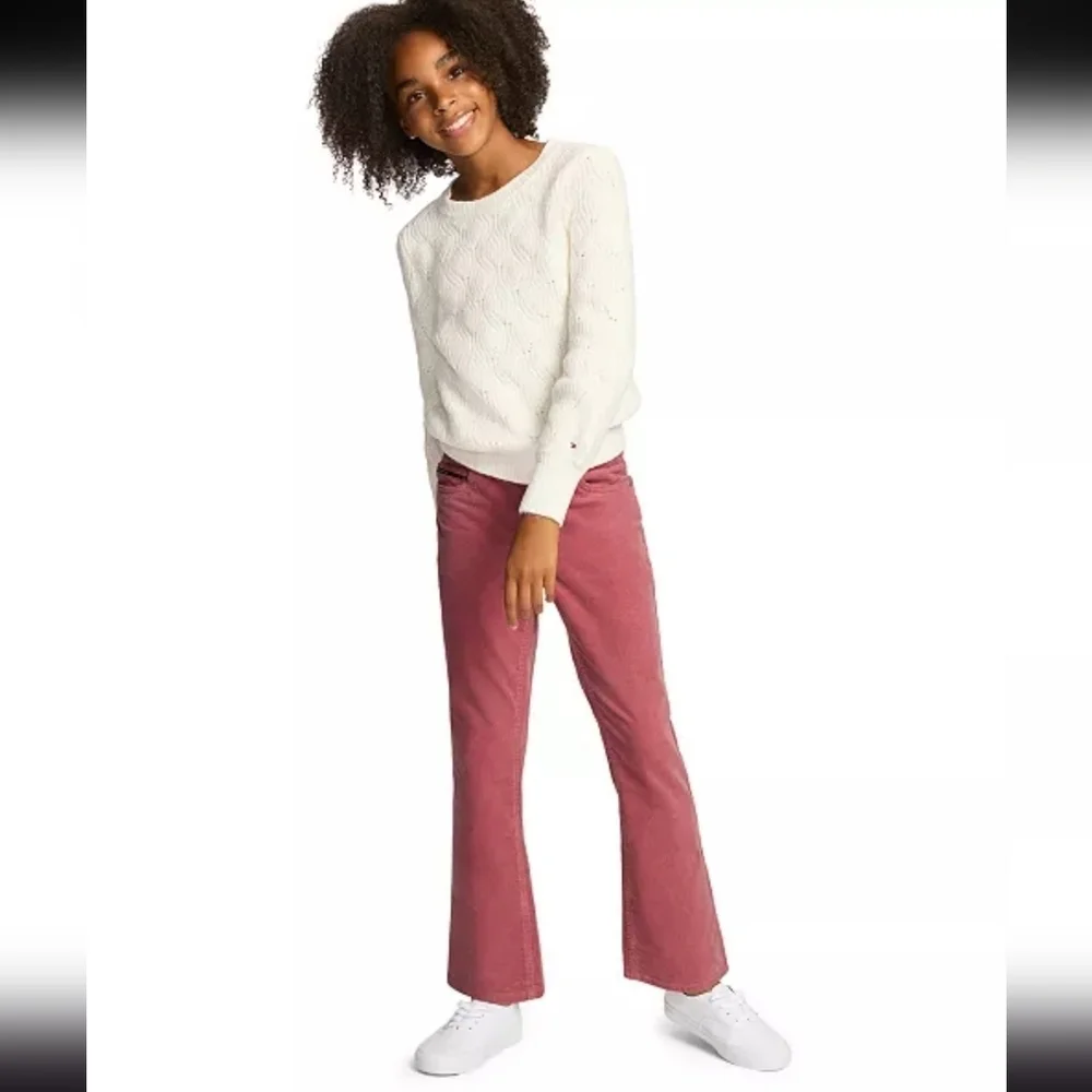 Tommy Hilfiger Corduroy  Mid Rise Flare Pants